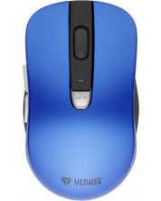 Мишка Yenkee - 2025BE, оптична, безжична, синя