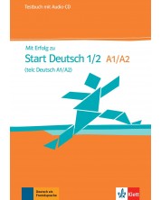 Mit Erfolg zu Start Deutsch A1-A2: Testbuch + Audio-CD / Немски език - ниво A1-А2: Сборник с тестове + Audio-CD -1