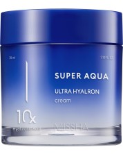 Missha Super Aqua Хидратиращ крем 10x Ultra Hyalron, 70 ml -1