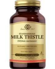 Milk Thistle, 50 растителни капсули, Solgar -1