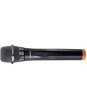 Микрофон Lenco - MCW-011BK, безжичен, черен -1