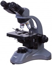 Mикроскоп Levenhuk - 720B, сив/черен -1