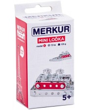 Мини метален конструктор Merkur - Kораб, 73 части -1