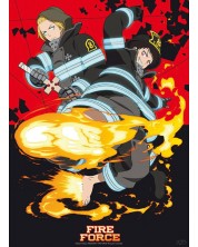 Мини плакат GB eye Animation: Fire Force - Shinra & Arthur -1