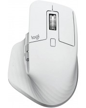 Мишка Logitech - MX Master 3S, оптична, безжична, Pale Grey