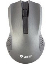 Мишка Yenkee - 2015GY, оптична, безжична, сива -1