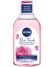 Nivea Rose Touch Мицеларна вода, 400 ml -1