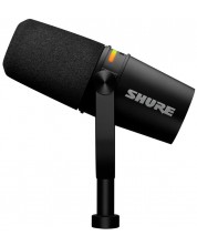 Микрофон Shure - MV7+, черен