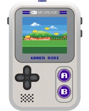 Мини конзола My Arcade -  Gamer Mini Classic 160in1, сива/лилава