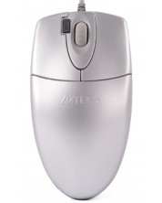 Мишка A4tech - OP 620D, оптична, сребриста
