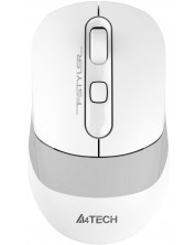 Мишка A4tech - Fstyler FB10C, оптична, безжична, Grayish White -1