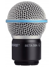 Микрофонна капсула Shure - RPW118, черна/сребриста -1