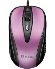Мишка Yenkee - 1025PK, оптична, розова -1