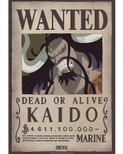 Мини плакат GB eye Animation: One Piece - Kaido Wanted Poster