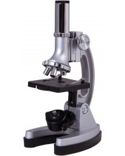 Микроскоп Bresser - Junior Biotar, 300-1200x, с кейс, сребрист -1