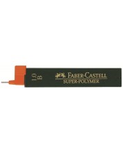 Мини графити Faber-Castell - Super-Polymer, 1.0 mm, B, 12 броя