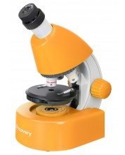 Микроскоп Discovery - Micro Solar, с книга, оранжев -1