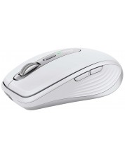 Мишка Logitech - MX Anywhere 3 For Mac, безжична, бяла/сребриста -1