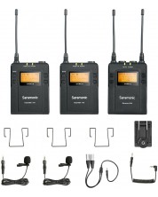 Микрофони Saramonic - UwMic9, 2 бр., безжични, черни -1