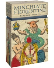 Minchaite Fiorentine: Firenze 1860 Ca (97-Card Deck and 32-Page Guidebook) -1