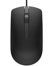 Мишка Dell - MS116, оптична, черна -1
