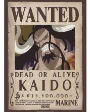 Мини плакат GB eye Animation: One Piece - Kaido Wanted Poster -1