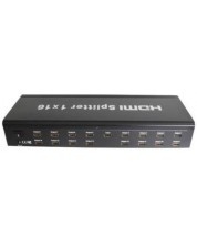 HDMI сплитер ESTILLO  HDSP0116-4K, 1/16, черен -1