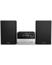 Аудио система Philips - TAM3205/12, 2.0, черна/сива