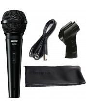 Микрофон Shure - SV200A, кабел + държач + калъф, черен