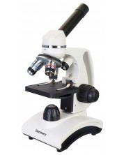 Микроскоп Discovery - Femto Polar + книга, бял -1