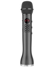 Микрофон Diva - L-598, безжичен, черен -1