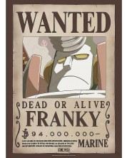 Мини плакат GB eye Animation: One Piece - Franky Wanted Poster -1