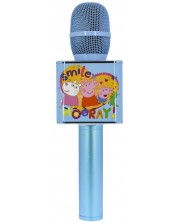 Микрофон OTL Technologies - Peppa Pig Karaoke, син -1