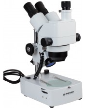 Микроскоп Bresser - Advance ICD 10–160x, бял -1