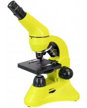 Микроскоп Levenhuk - Rainbow 50L, 40–800x, Lime