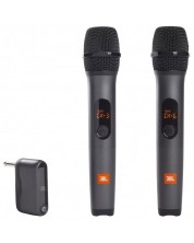 Микрофони JBL - Wireless Microphone Set, безжични, черни -1