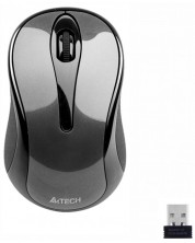Мишка A4tech - G3-280N, оптична, безжична, сива