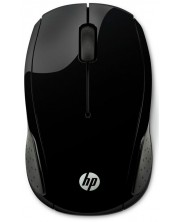 Мишка HP - 220, оптична, безжична, черна -1