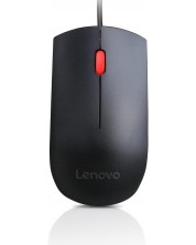 Мишка Lenovo - Essential, оптична, черна