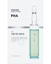 Missha Mascure Лист маска за лице Peeling Solution PHA, 28 ml