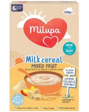 Млечна каша Milupa - Плодове, 250 g -1