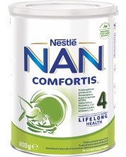 Млечна напитка на прах Nestle Nan - Comfortis 4, опаковка 800 g -1
