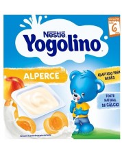 Млечен десерт Nestle Yogolino - Кайсия, 4 x 100 g -1