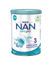 Млечна напитка на прах Nestle Nan - Optipro 3, 400 g -1