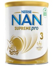 Млечна напитка на прах Nestle Nan - Supreme pro 3, 800 g -1