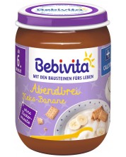 Млечна каша Bebivita Лека нощ - Грис с бисквити, 190 g, вид 2 -1