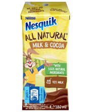 Млечна напитка Nestle - Nesquik, с вкус на какао, 180 ml