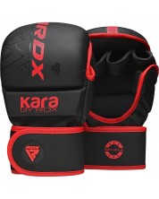 MMA ръкавици RDX - F6 Kara Plus , червени/черни
