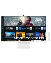 Монитор Samsung - Smart Monitor M8 LS32CM801UUXDU, 32'', 4K, VA