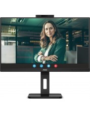 Монитор AOC - 24P3CW, 23.8'', FHD, IPS, Anti-Glare, USB hub, черен